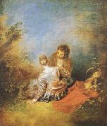 Jean-Antoine Watteau The Indiscretion (mk08) painting